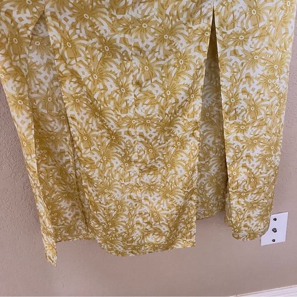 Cinq a Sept Milicent Womens Floral Printed Mid Calf Midi Dress 6 - Picture 12 of 16